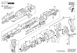 Bosch 0 611 210 642 UBH 2/20 SE Universal Rotary Hammer 240 V / GB Spare Parts UBH2/20SE